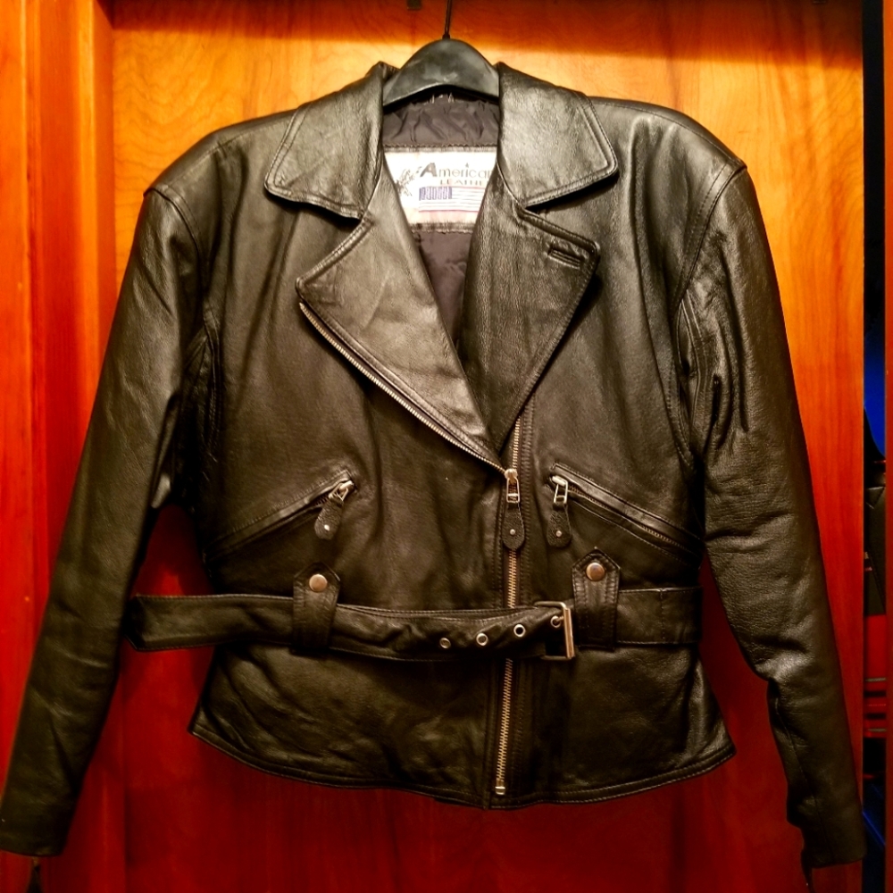 New American Leather Jacket small Womens